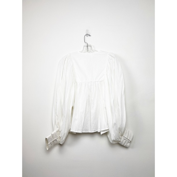 Sezane Solea Blouse in Ecru 36 - Picture 12 of 12